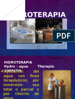 HIDROTERAPIA Y CRNOTERAPIA