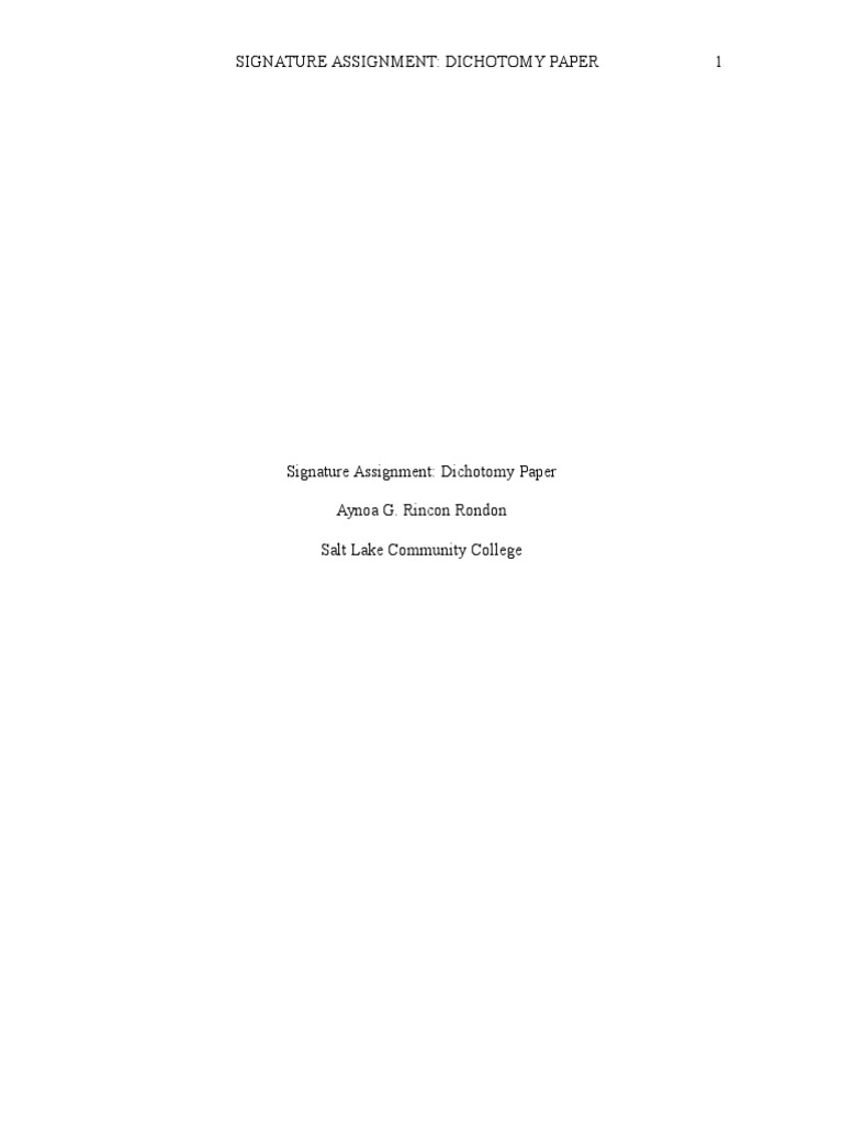 Signature Assignment Paper Anth 2 | PDF | Human Skin Color | Gender
