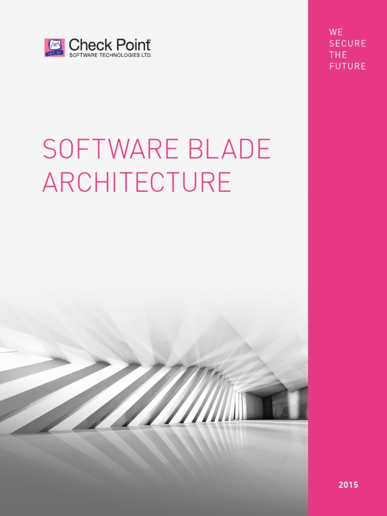 Software Blades Architecture PDF | PDF