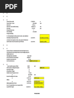 Case Study Roger D'Mello Answer in Excel