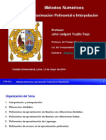 Aproximación Polinomial e Interpolación-MN FISI-UNMSM 20160