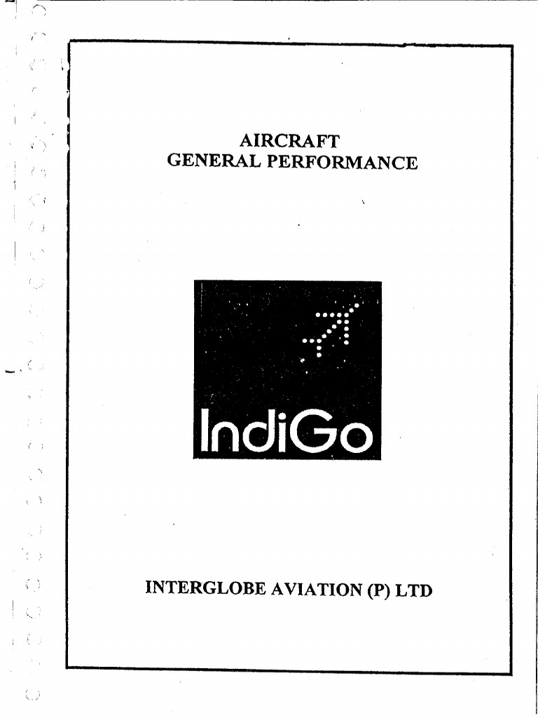 IndiGo General Performance Handbook PDF | PDF