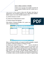 Movimiento Rectilíneo Modelado en Modellus