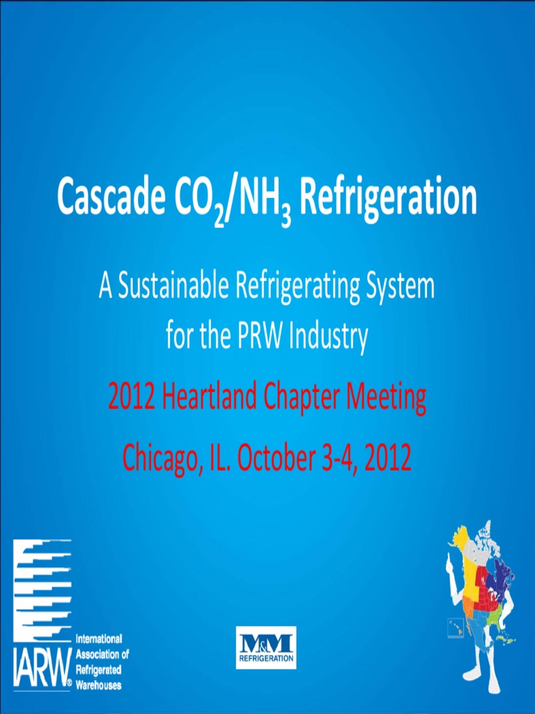 Cascade Co2_nh3 Refrigeration Refrigerator Carbon Dioxide