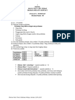 Skema Mock Test BM 2 2015