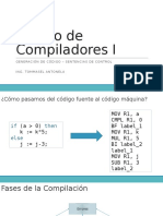 Compiladores Generación de Código