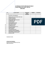 Senarai Semak Status Penghantaran