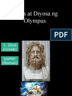 12 Diyos at Diyosa NG Olympus