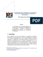 Prescripcion Adquisitiva de Dominio Precedentes