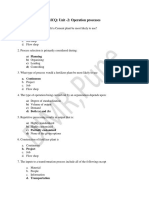 MCQ Operation Process