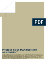 Project Cost Management Assignment