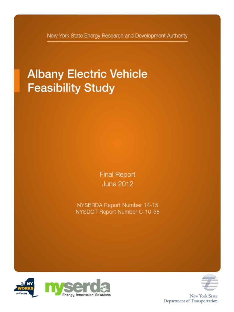 Albany Electric Vehicle Feasibility Study | PDF | Electric Vehicle ...