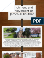 Enrichment and Achievement of Jamea Al Kauthar