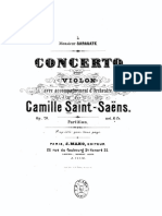 Camille Saint Saëns Converto SheetMusicDownload