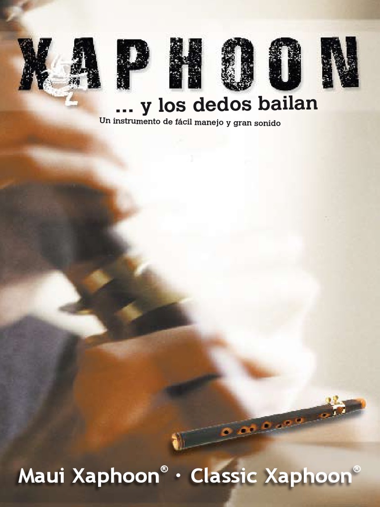 Manual de Xaphoon en Español | PDF | Saxofón | Aerófonos