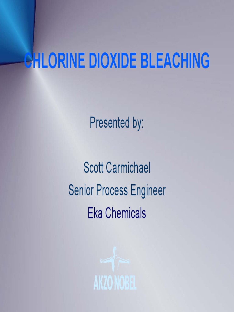 ClO2 Bleaching | PDF | Papermaking | Book Arts