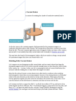 Eddy Current Brake Structure