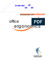 Guidelines on Office Ergonomics