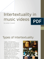 Intertextuality in Music Videos