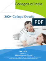 Sample Dental Colleges