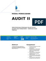 Modul Audit II (TM6)