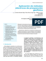 Aplicacion de Metodos Electricos a La Prospeccion Geofisica