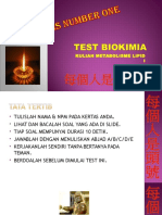 Pre Test Biokimia 2011 Kuliah Lipid I