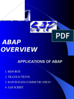 SAP ABAPQuick Overview