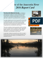 2016 Anacostia River Report Card