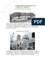 Arquitectura Representativa de La Ciudad de Ambato