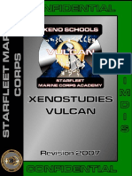 Xenostudies Vulcan Manual