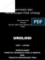 Anamnesis Dan PF Urologi