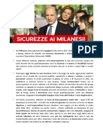 Sicurezza e lavoro, le priorità per Milano