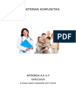 Kedokteran Komunitas: Artrinda A.K.S.P G0012029