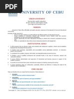 Introduction - OLFU Vision - Mission | PDF | Medicine | Medical Laboratory