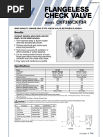 TLV Check Valve Ckf3m