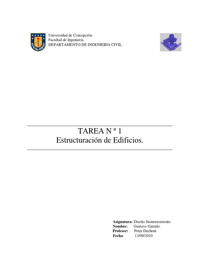 Estructuración De Edificios Pdf Fundación Ingeniería Rigidez