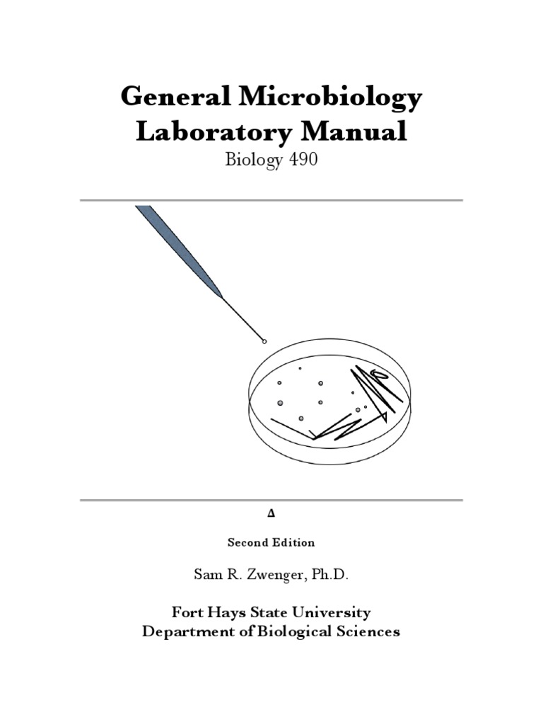 General Microbiology Laboratory Manual Biology 490 PDF