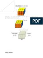 Solusi Rubic 3 X 3 X 2