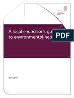 CIEH - Councillors' Guide - A Guide To Environmental Health Services For Elected Representatives - May 2011