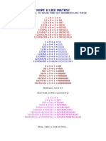 Hope U Like Maths?: It'S Beautiful To Solve and Get Answers Like These