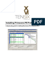 Installing Oracle Primavera P6 Professional Standalone PDF
