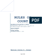 Rules of Court: Maricar Corina P. Canaya