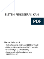 Sistem Penggerak Berkaki