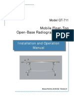 DC30-018_QT-711 Mobile Float-Top Open Base Table I&O Manual_Rev H