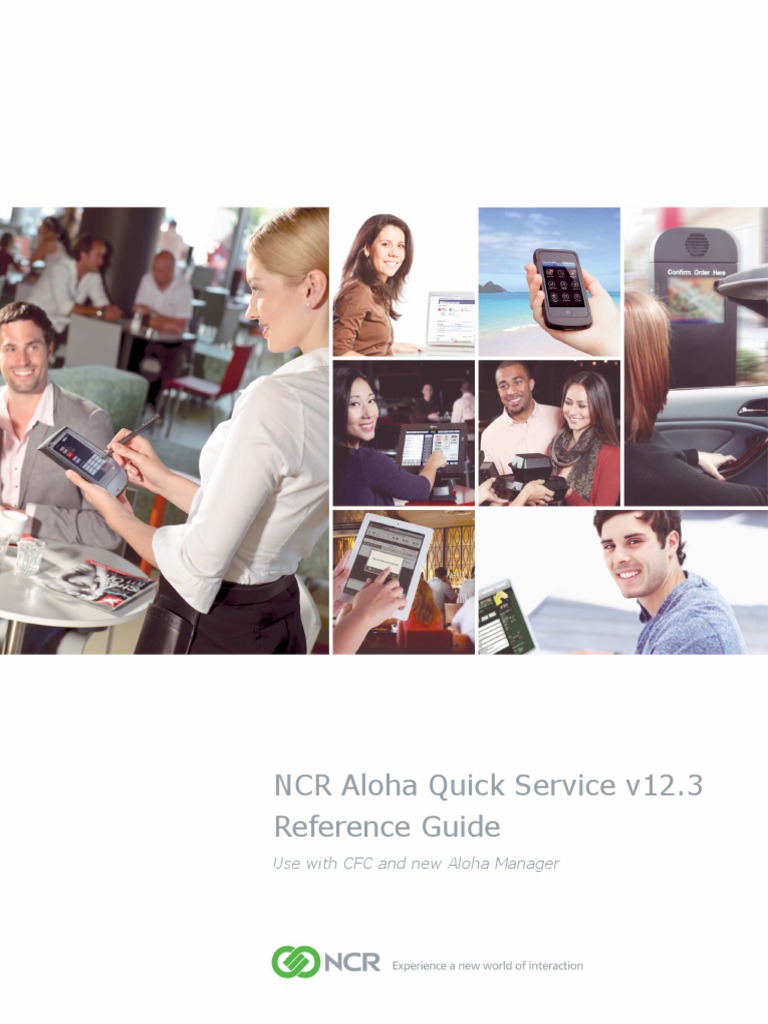 NCR Aloha Quick Service 123 Reference Guide | PDF | Point Of Sale ...