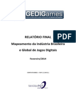 Relatório Do Mapeamento Dos Jogos No Brasil e No Mundo