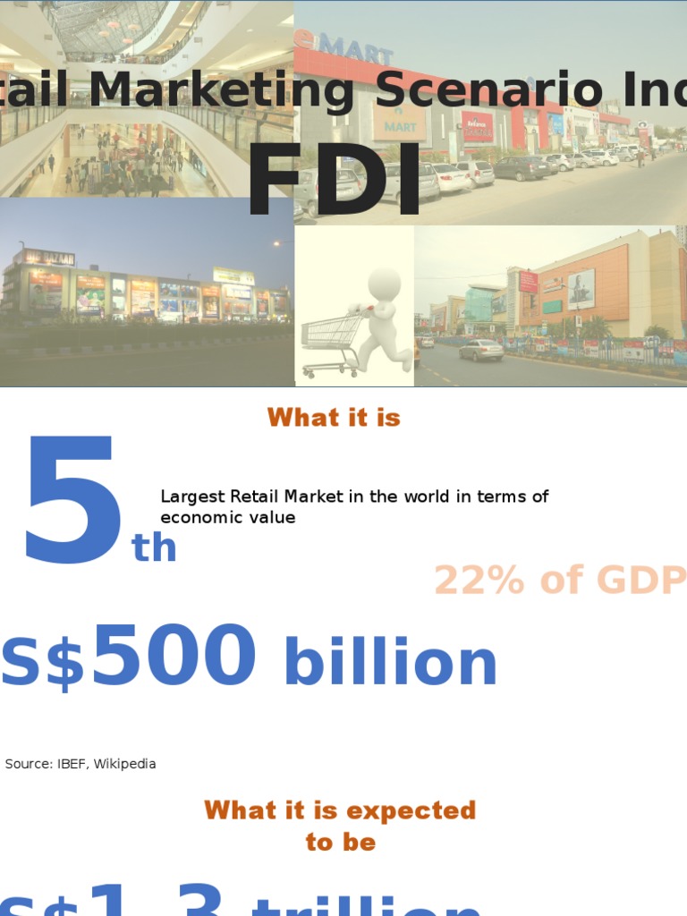 FDI Regulations in Indian Retail Market | PDF | Business | Finance ...