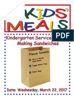 Kids' Meals Flyer