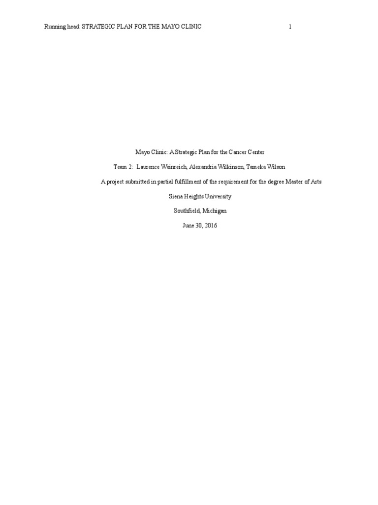 Mayo clinic essay image